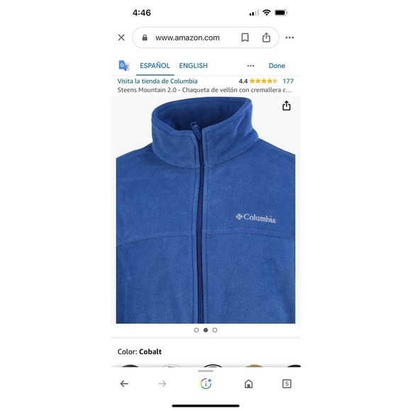 Columbia Men’s Steens Mountain 2.0 Full- Zip Fleece Jacket - Picture 13 of 16